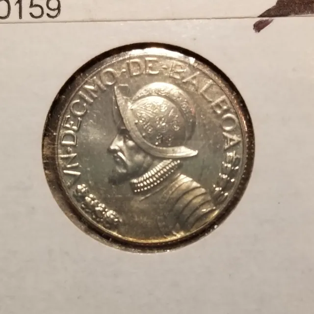 1967 Panama 1/10 Balboa Coin - High Grade - #B2598