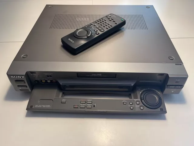 Sony EV C 2000 Videoschnittrecorder, Anleitung + Fernbedienung