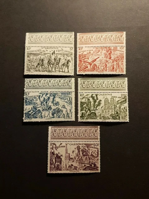 France Colonie Nouvelle Calédonie  Pa N°55/60 Neuf ** Luxe Mnh Manque Le 58