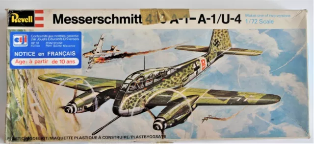 Messerschmitt 410 a-1-a-1/u-4 maquette REVEL 1/72 occasion