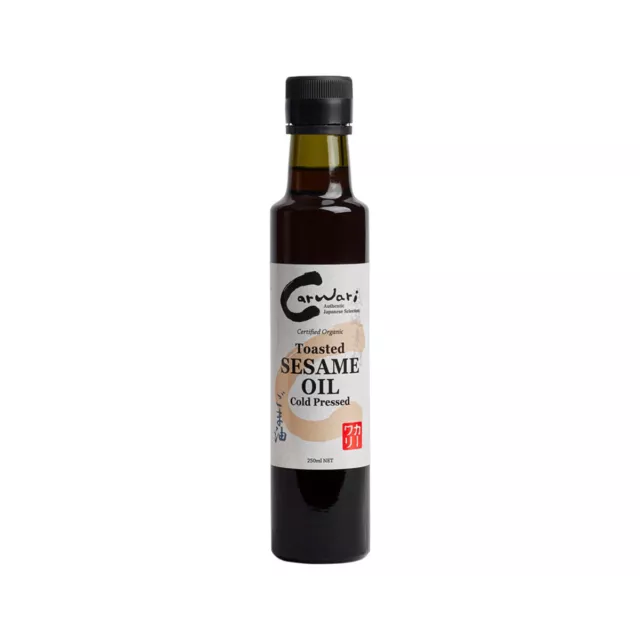 Carwari Organic Toasted White Sesame Oil 250mL