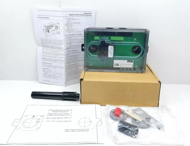 Edwards EST SIGA-SD Photoelectric Duct Smoke Detector 3302498-01