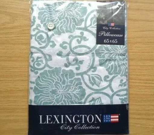 Lexington Ciudad Colección Cuadrado Funda de Almohada 100% Algodón en Verde