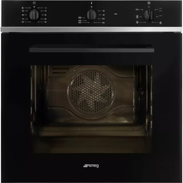 Smeg Sf64M3Vb2 Forno Incasso 60 Cm 70 Lt Multifunzione Nero Classe A