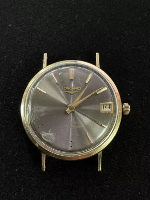 VINTAGE LONGINES GRAND Prize Automatic 10k Gold Filled 17 Jewels Cal ...
