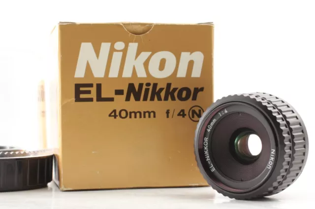 [TOP MINT; BOX] Nikon EL-Nikkor 40mm f/4 N Enlargement Lens M39 Mount from Japan