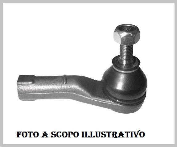 febi bilstein 41923 testina sterzo con dado a corona e coppiglia