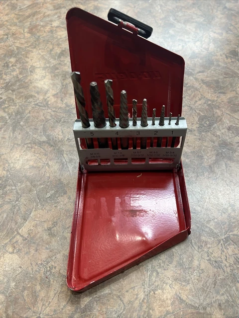 Warrior left hand sales drill bit set