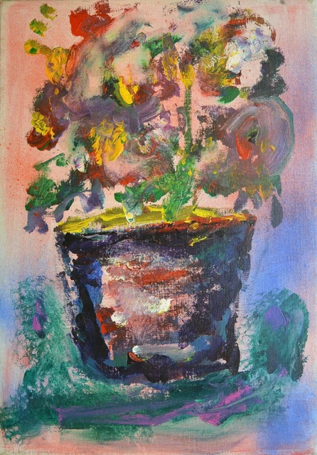 treccani ernesto olio su tela cm. 35x50