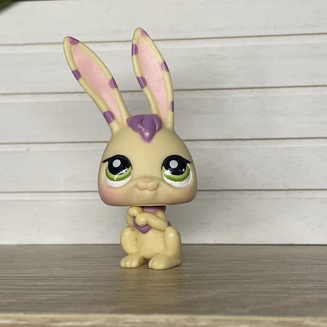 Figurine Littlest Pet Shop Hasbro - Lapin/Lièvre - Réf. 506/967 - Occasion - Pour Collection Ou Jeu Enfant