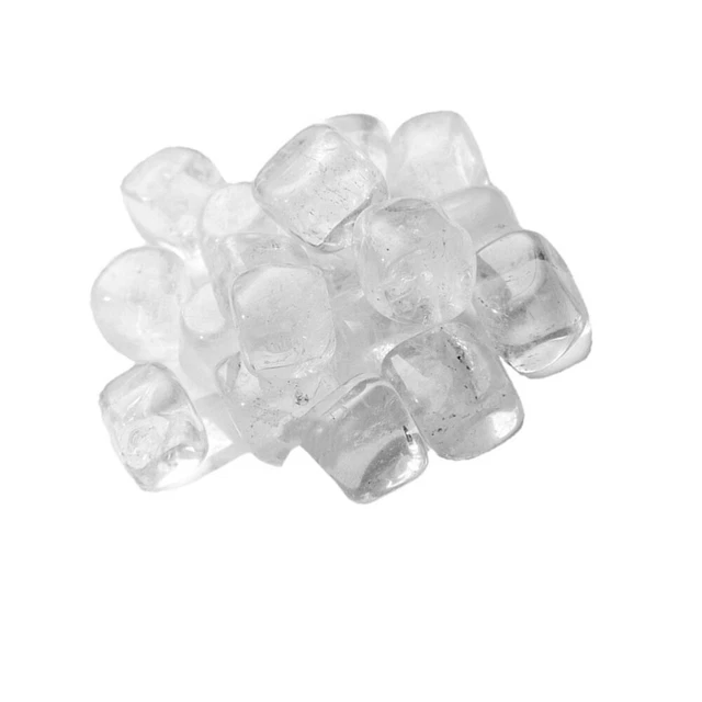1 juego de cristales de piedra de acuario decoraciones cristales blancos piedras