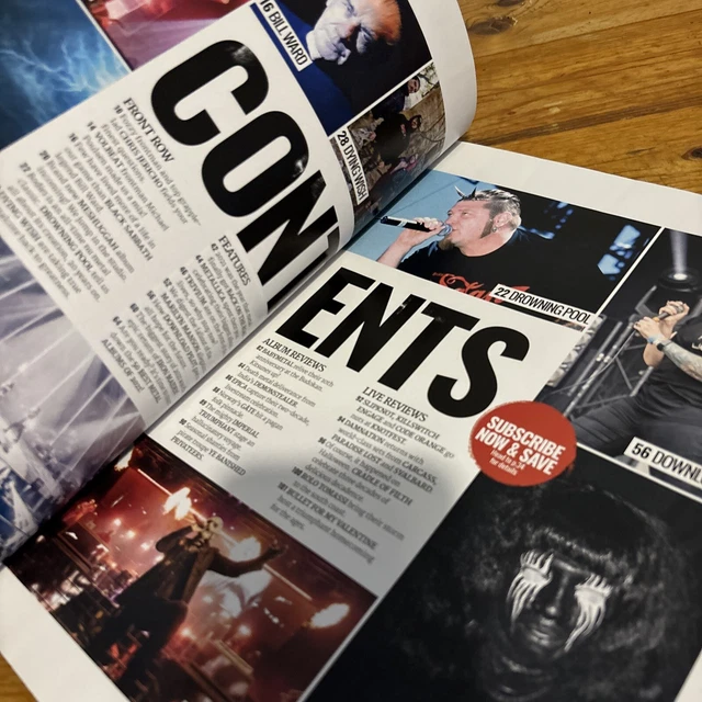 2021 THE BIG Review Uk Metal Hammer Magazine January 2022 Issue 356 £7