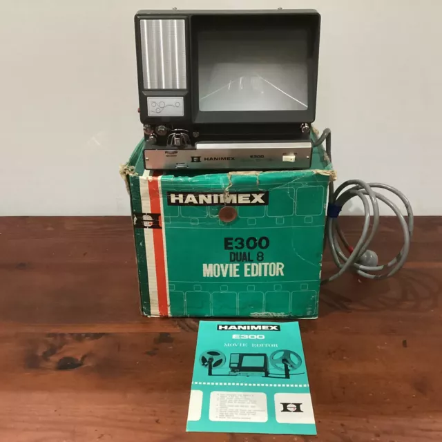 Vintage Hanimex E300 Dual 8 Movie Editor