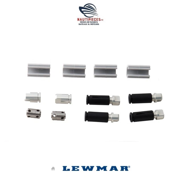 361263999 Kit Charnieres Capot Panneau Pompe Lewmar Medium & Low Profile