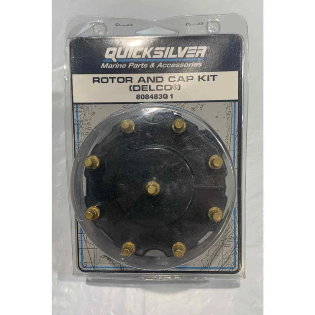 Quicksilver 808483Q1 Distributor Cap Kit for Marinized V-8 Eng - General Motors