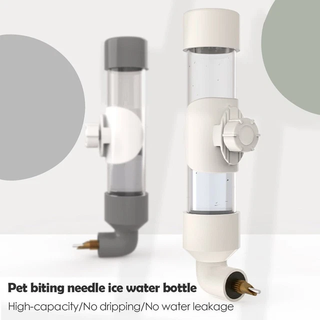 Distributeur d'eau Bouteille de buveur Mangeoire d'eau d'oiseau Parroquet Eaux