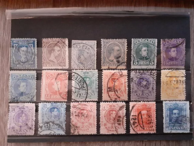 Lot timbres anciens ou classique Espagne