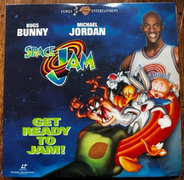 Space Jam US Laserdisc Ntsc 199g Warner Bros Lonney Tunes Film AC-3 Dolby