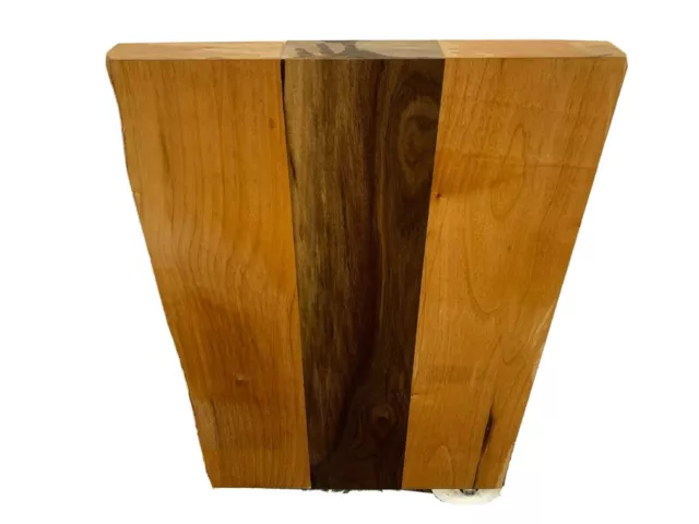 Alder & Walnut Electric Guitar Body Blank, 3 Pieces Glued Solid Body,