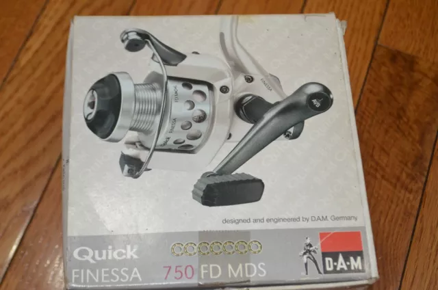 Vi Ntage D.a.m. Quick Finessa 750 Fd Mds Spinning Reel Salwater Vi Ntage D.a.m. Quick Finessa 750 Fd Mds Spinning Reel Salwater