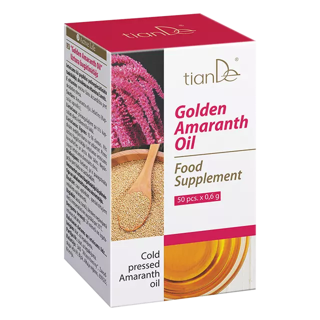 tianDe "Goldenes Amaranth Öl" Nahrungsergänzungsmittel - 100% Amaranth Öl in Kap