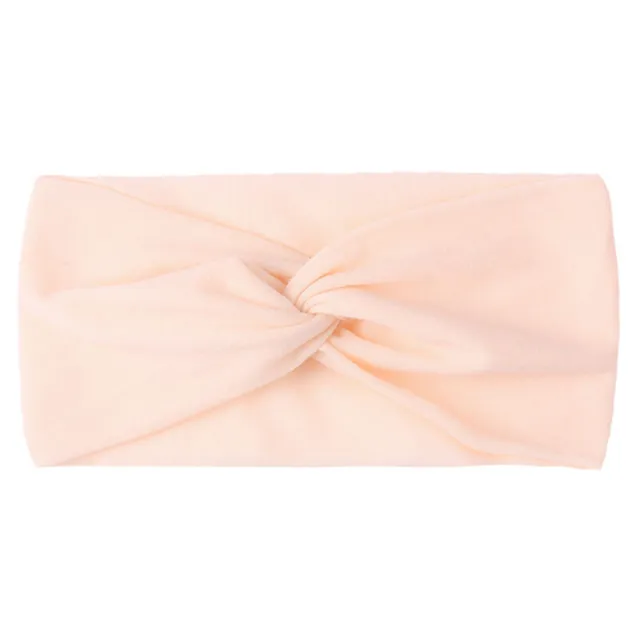 Baby Girl Wide Headbands Toddler Nylon Hairbands Bow Knotted Newborn Turban ↖