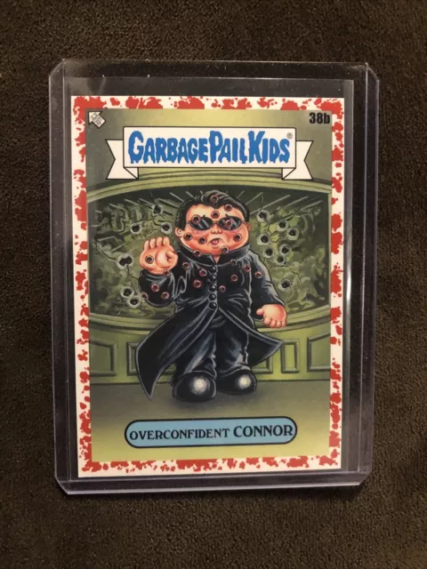 2023 Garbage Pail Kids InterGOOlactic MAYHEM RED 38b Overconfident Connor 🔥1/75