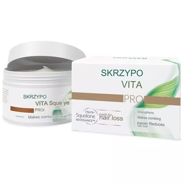 Skrzypo Vita Pro Mask 200ml / Strengthens, Hair conditioner, Reduces hair loss