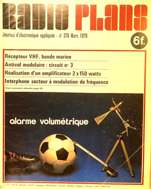 Electronique Radio Plans mars 1979 N°376