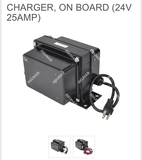 Forklift Battery Charger 24V 25AMP 20-152 New
