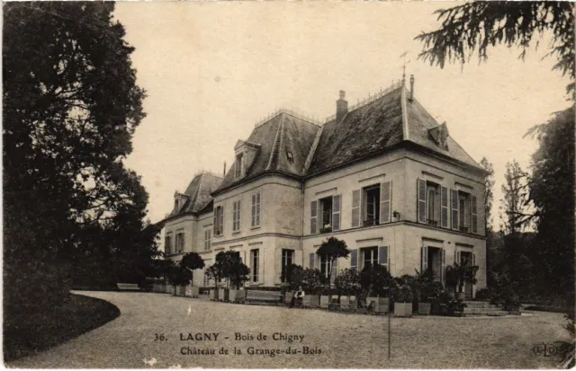 CPA Lagny Chateau de la Grange du Bois (1268715)