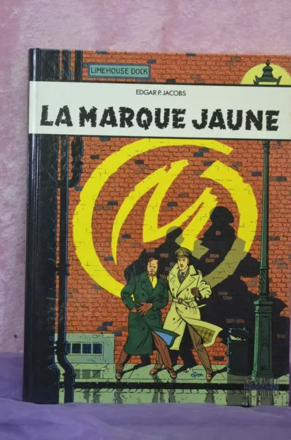 Ancien Livre Bande Dessinée Bd La Marque Jaune Imprime En 1991 Comme Neuf