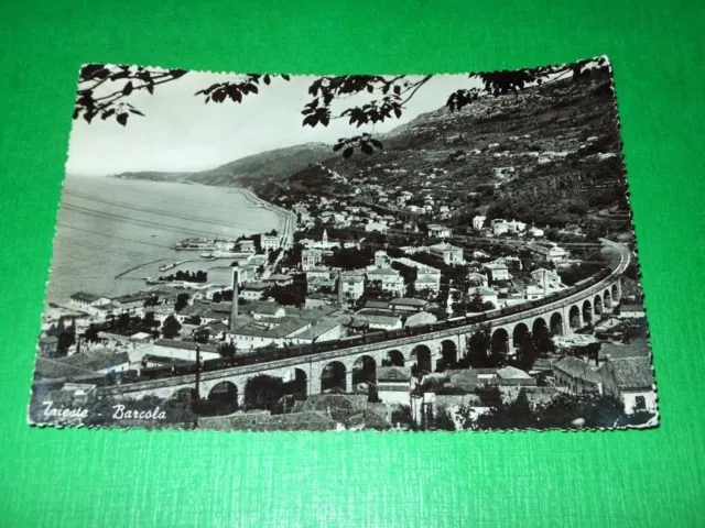 Cartolina Trieste - Barcola 1955