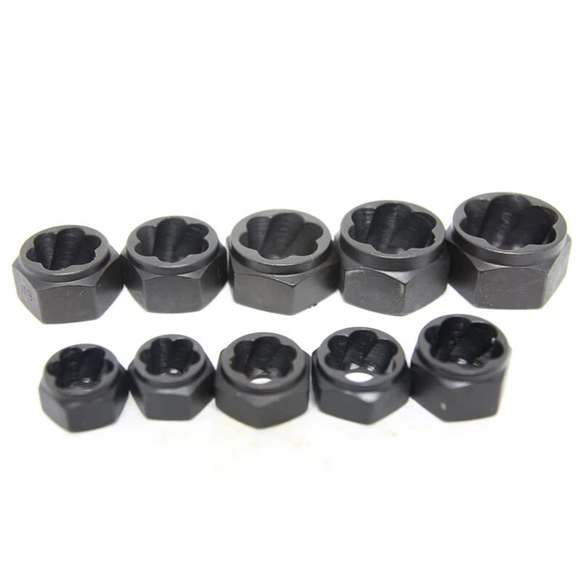10 pz estrattore viti dado danneggiate set metrico G