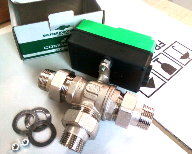 Valvola Di Zona Motorizzata 3 E 2 Vie 3/4'' - BAXI | Leroy Merlin - Foto 3