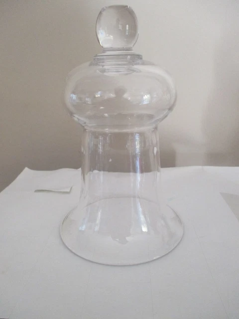 Lampe Art Déco Cristal de Bohême et pâte de verre - L'Effet Bulles