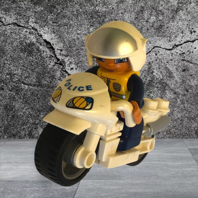 LEGO DUPLO 10900 La Moto de Police Jeu de Construction, avec