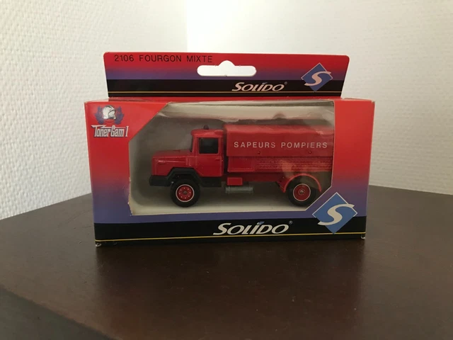 SOLIDO S 1/18 - Jeep pompiers de New York - Réf-9006