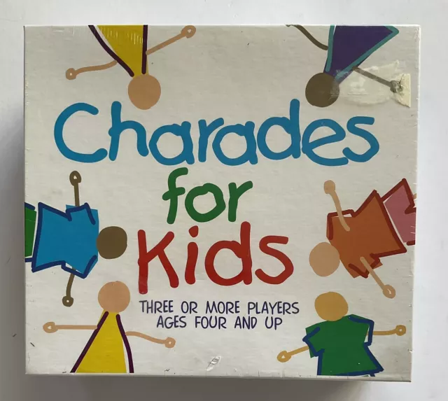 Paul Lamond Charades For Kids Childrens Family Fun Board Picture Game Brand New