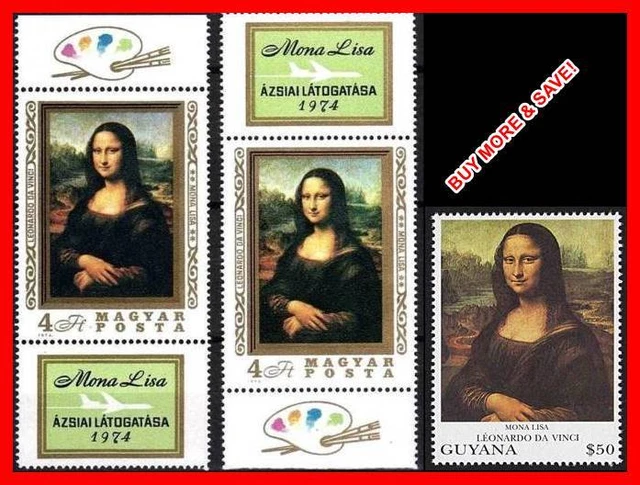 Tableau La Joconde De Léonard De Vinci - Reproduction Sur Toile Coton 100% - Neuf, Décoration Classique