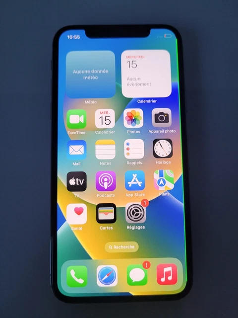 Apple IPhone X 64GB Argent