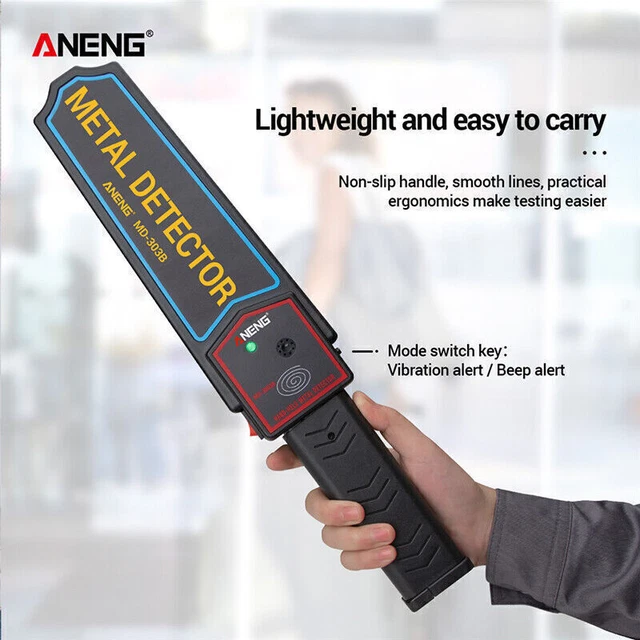 Metal detector portatile portatile scanner ad alta sensibilità misuratore