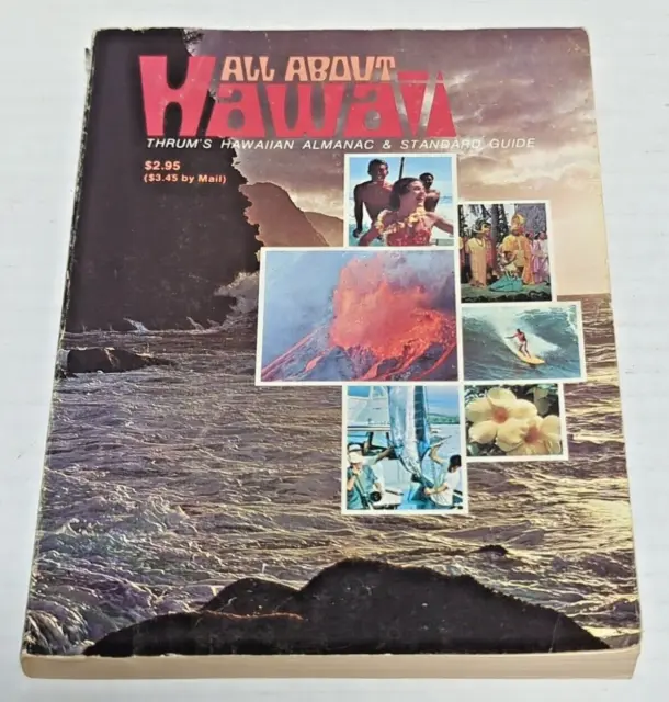 THRUM'S HAWAIIAN ALMANAC 1974 All About Hawaii  Paperback