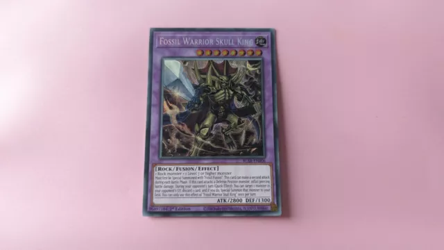 Fossil Warrior Skull King - BLAR-EN006 - Secret Rare - 1st Edition