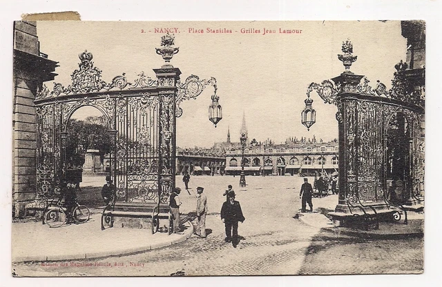 nancy  place stanislas  grilles jean lamour