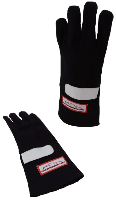 Ford Midgets Racing Sfi 3.3/5 Gloves Double Layer Driving Gloves Black Small 2
