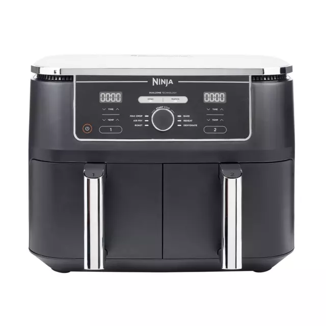 Ninja Foodi MAX Dual Zone Air Fryer [AF400UK] 6 Functions, 9.5L