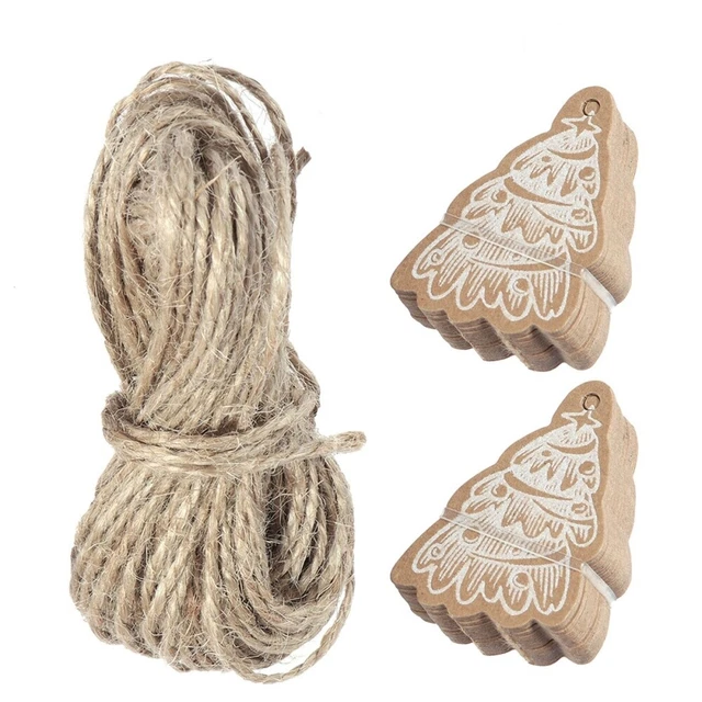 Étiquettes Volantes De Noël Kraft Présent étiquettes Cadeaux étiquette En Papier Kraft De Noël