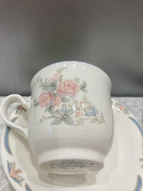 2 X Noritake Keltcraft Claremont - Tea Cup’s and Saucer’s Very Good Condition 3