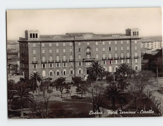 Postcard Hotel Terminus, Corallo, Livorno, Italy